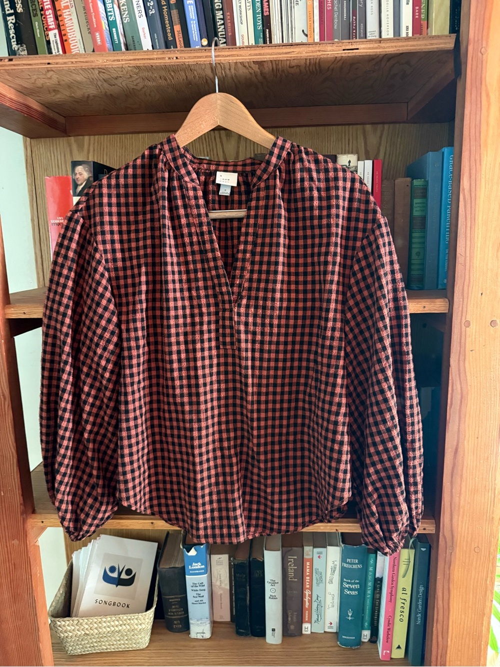 Gingham top